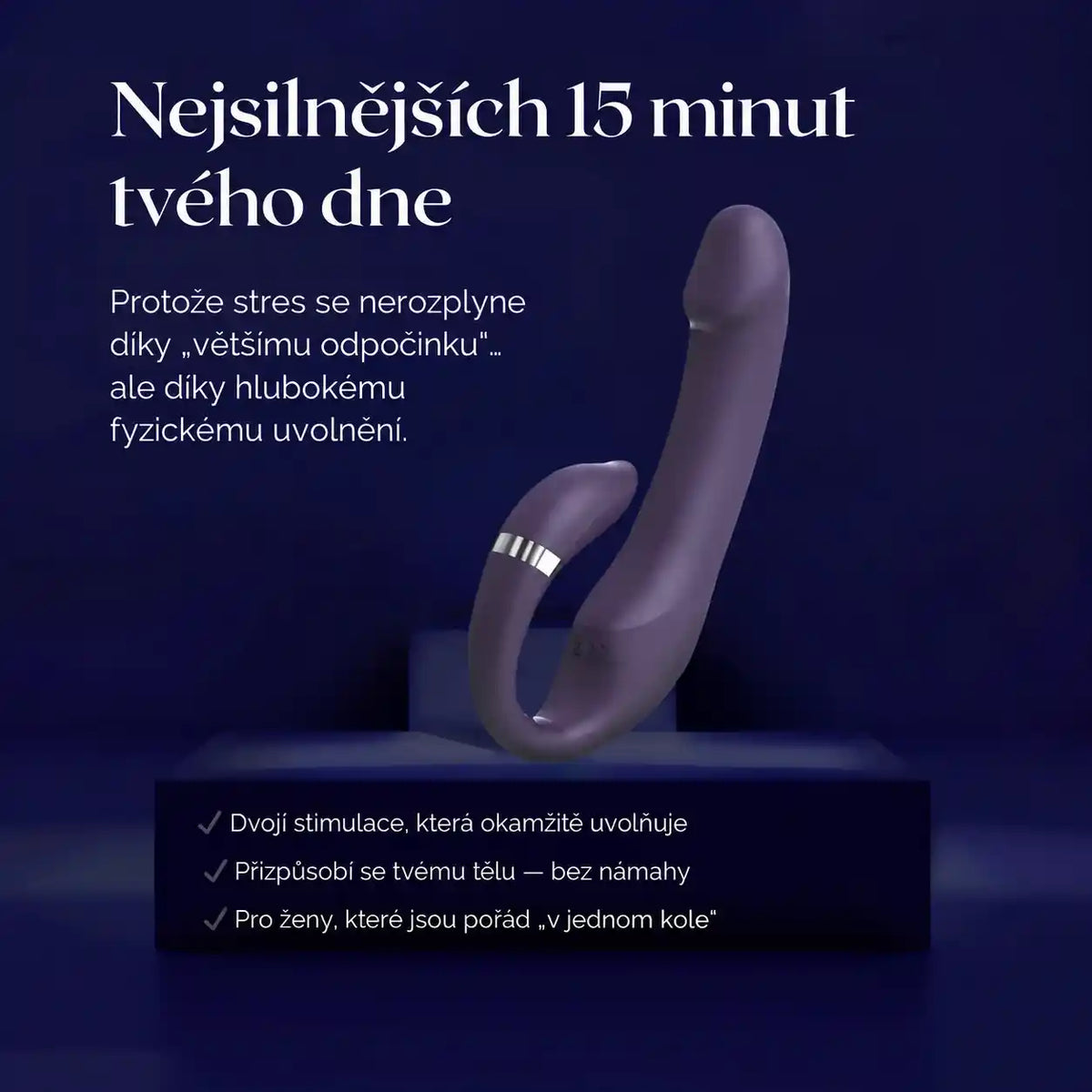 Nejjednodušší způsob, jak za 5 minut ulevit tělu od stresu a napětí.